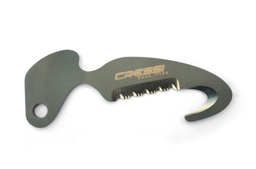 [BRC 555002] Cuchillo Cressi Cortacabos Hook Titan