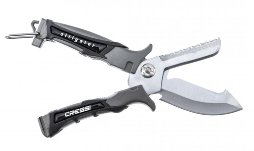 [BRC 555004] Cuchillo Cressi Cuchillo-Tijera Alligator
