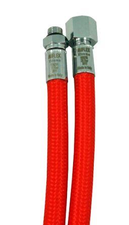 [MF60185] Latiguillo Miflex para regulador 210cm (Rojo)