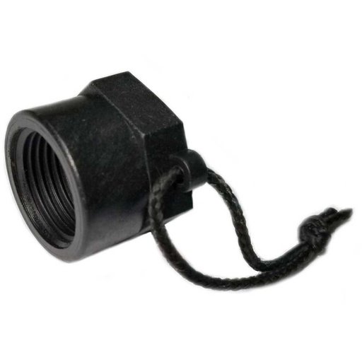 [REG-SPR-0005] Tapón Estanqueidad 1ª Etapa DIN Negro Metalsub