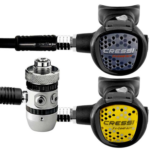 Pack Regulador Cressi XS Compact MC9 + Octopus XS Compact