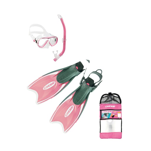 [CA 123132] Kit Snorkel Mini Palau (Estrella+Palau+Colorama) Cressi