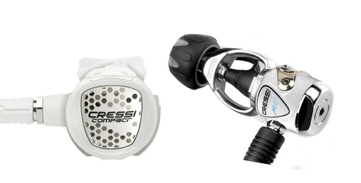 Regulador Cressi XS Compact Blanco- MC9