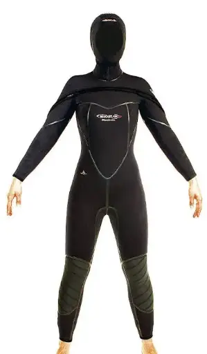 Traje Beuchat MED C-Zip Mujer (8mm)