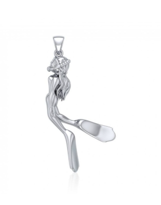 [TPD5065] Colgante Buceador de Apnea en Ascenso Scuba Gifts