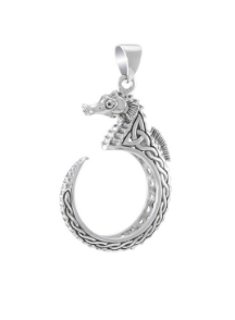 [TPD4841] Colgante Caballito de Mar Celta Curvado Scuba Gifts