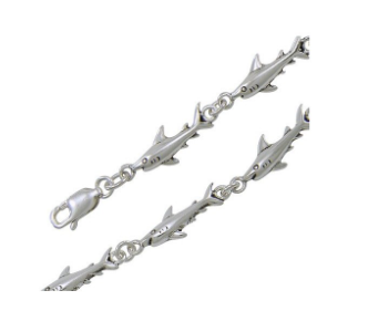 [TBG178-9] Pulsera/Tobillera Tiburones Scuba Gifts